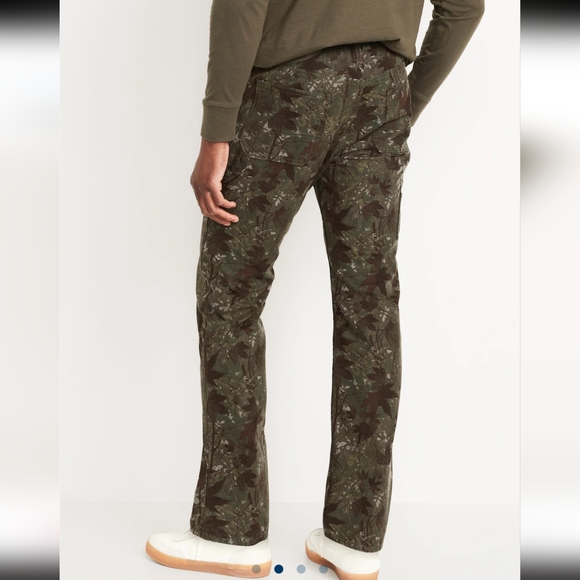 Old Navy 32x30 Straight Built-in Flex Camouflage Print Pants - Picture 2 of 5